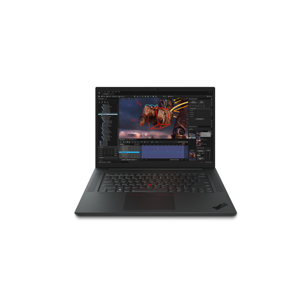 Laptop Lenovo Thinkpad P1 G6 16" Intel Core I7 32Gb 1Tb Rtx 3500 Ada Windows 11 Pro 21Fw000Glm