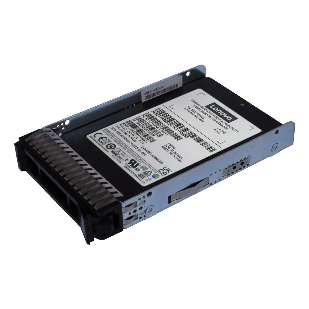 Ssd Para Servidor Lenovo Thinksystem 1.92Tb 2.5" Sata 6Gbit/S Read Intensive 4Xb7A90875