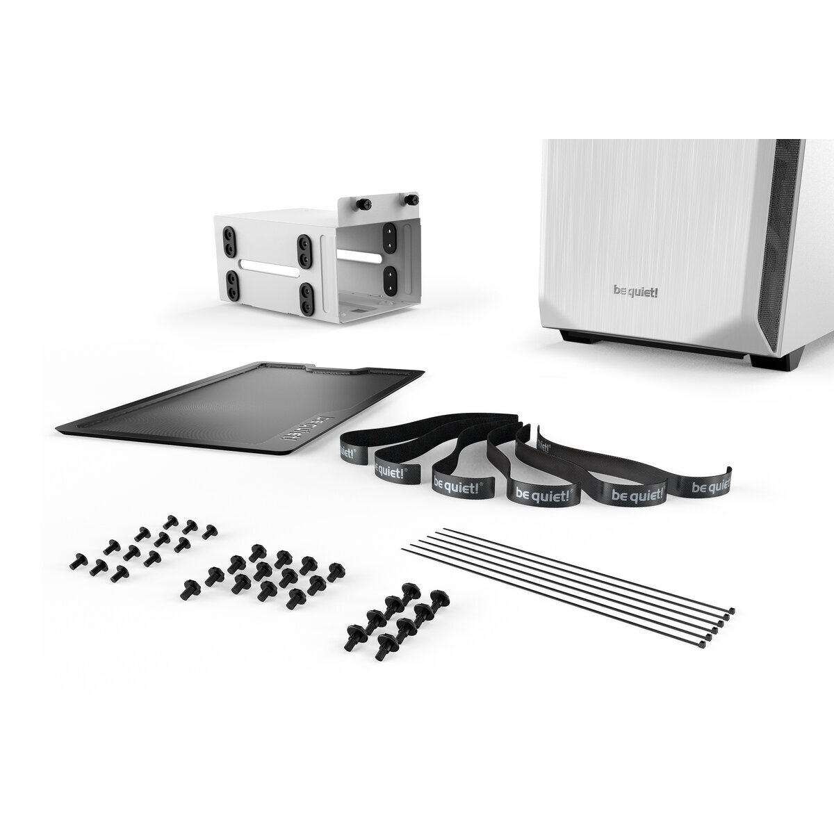 Gabinete Gamer Be Quiet! Pure Base 500 Cristal Blanco Bgw35 OPEN BOX A