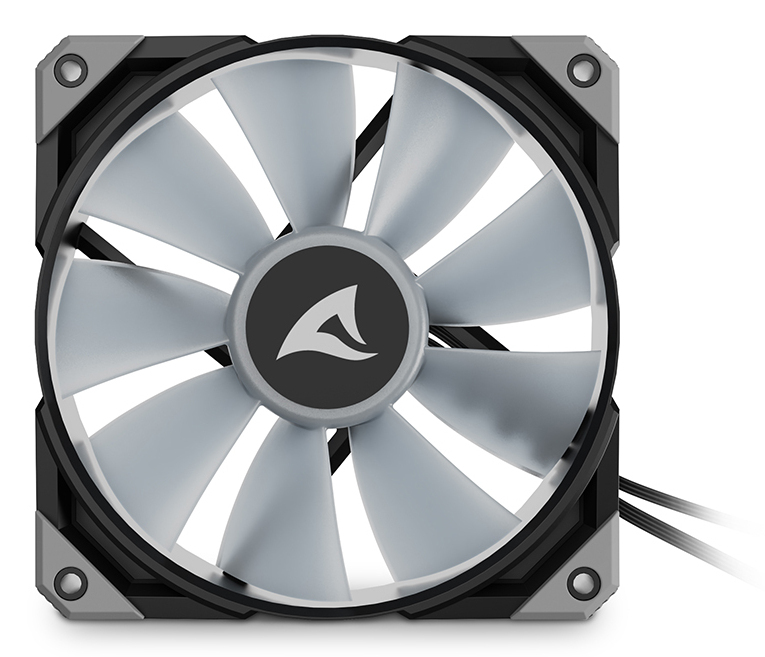 Ventilador Sharkoon Rebel F50 Rgb 120Mm Pwm Negro F-F50B