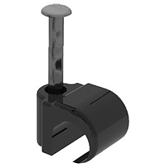 Grapas Reforzadas Para Cables Thorsman 3103-00300 3103-00300 3/4" 100X Piezas Negro