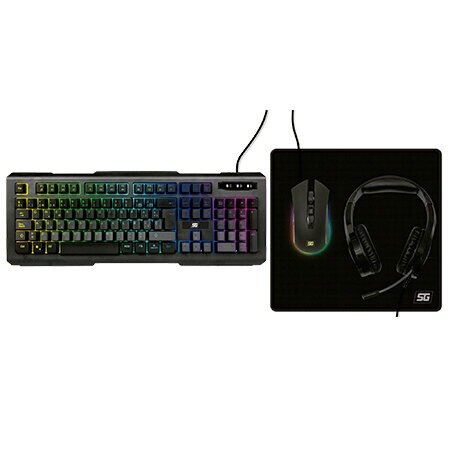 Kit Vorago Start The Game Kmh-501 Teclado Mouse Headset Tapete OPEN BOX A