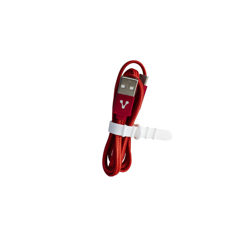 Cable Usb Tipo C Vorago Cab-123 Carga Rapida 1M Rojo