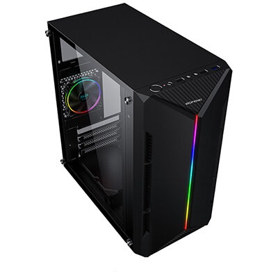 Gabinete Gamer Jaguar Warrior Titan Rgb Cgtitianjgw OPEN BOX A