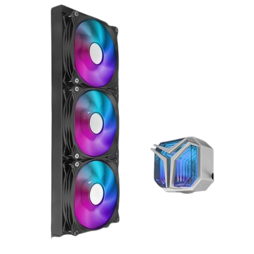 Enfriamiento Líquido Aio Yeyian Infinity Argb 3X 120Mm 2200Rpm Negro Ytt-360Al-M1