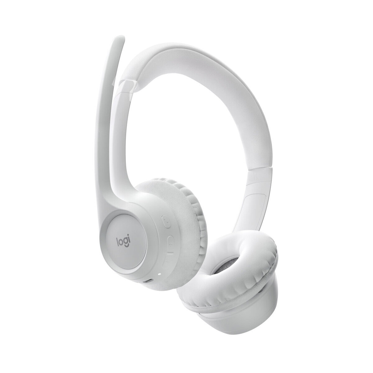 Diadema Logitech Con Micrófono Zone 300 Inalámbrico Bluetooth Usb-C Blanco 981-001416