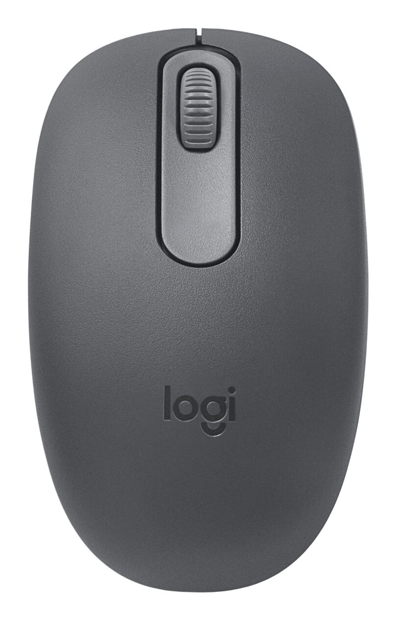 Mouse Logitech M196 Óptico 3 Botones 1000 Dpi Inalámbrico Bluetooth Grafito 910-007456