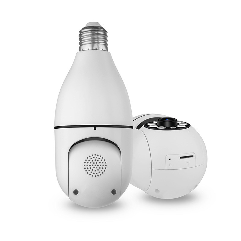 Cámara Ip Tipo Bombilla Getttech Gec-Wbub2 Wifi 2Mp Inalámbrico Blanco