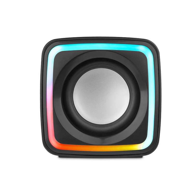 Mini Bocina Getttech Rgb Alámbrico 6W Rms 2 Piezas Gus-Esrwr-01