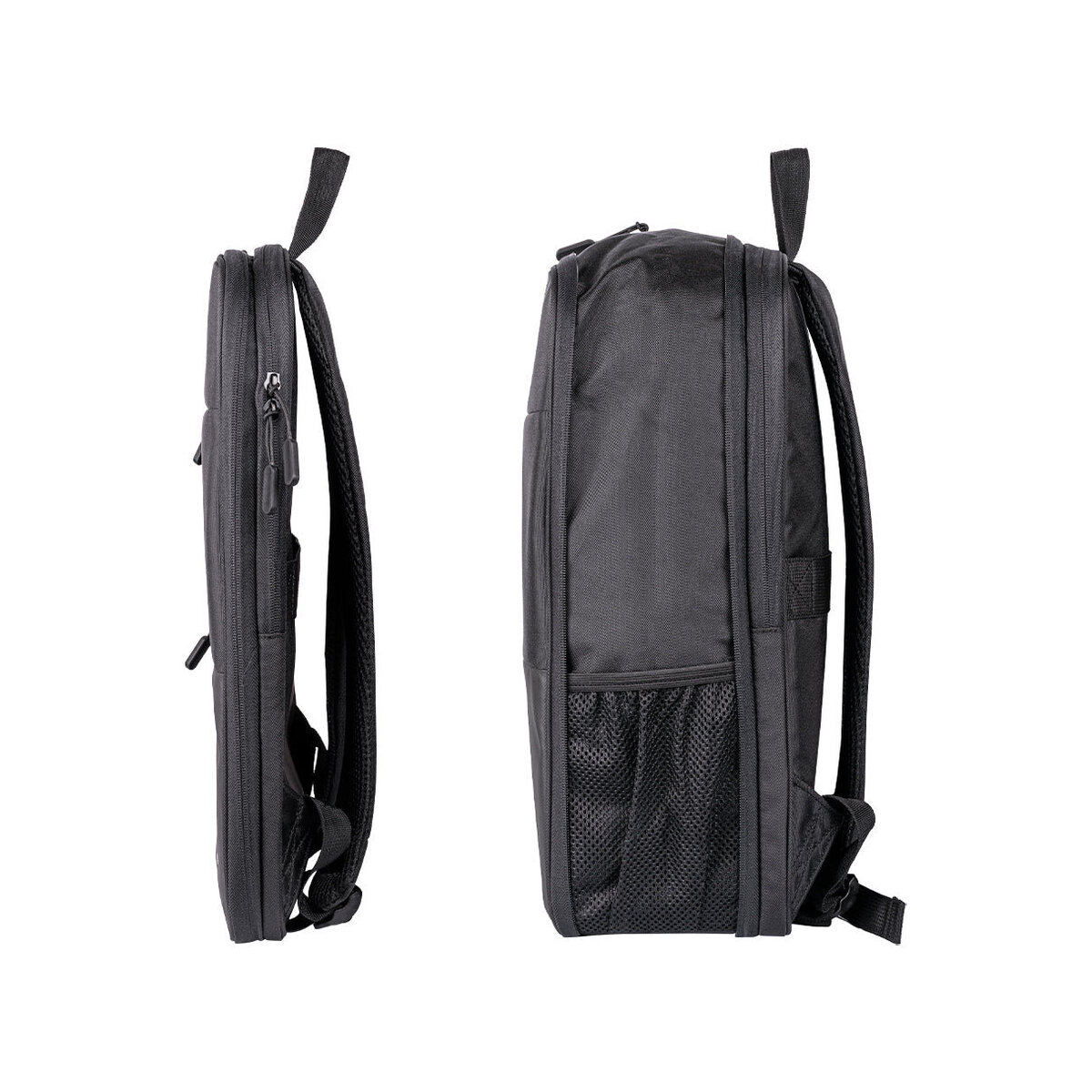 Mochila Techzone Poliéster Para Laptop 16" Negro Tzlbp14