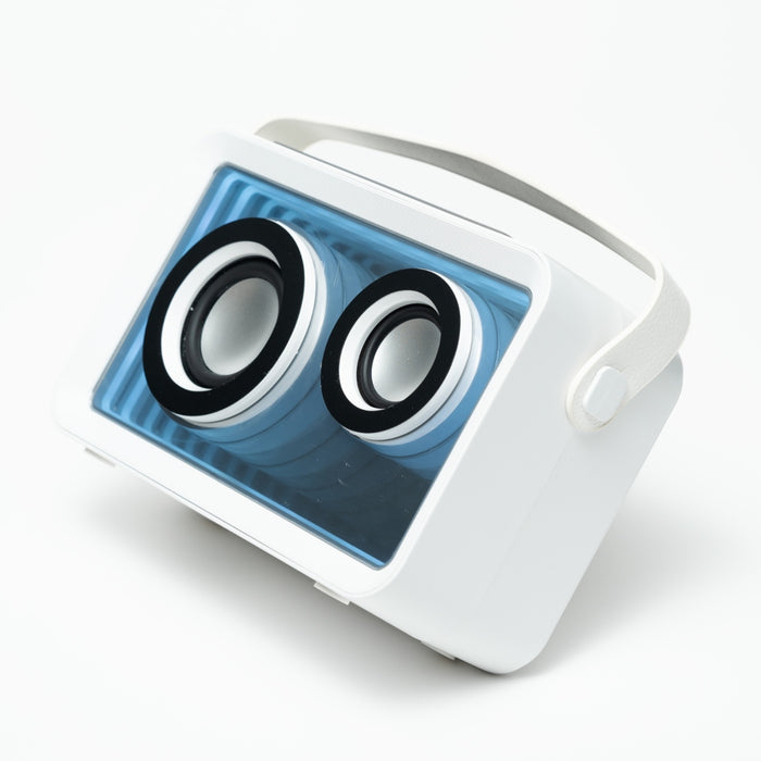 Bocina Perfect Choice Loopstar 8W Bluetooth Resistente Al Agua Blanco Pc-113140