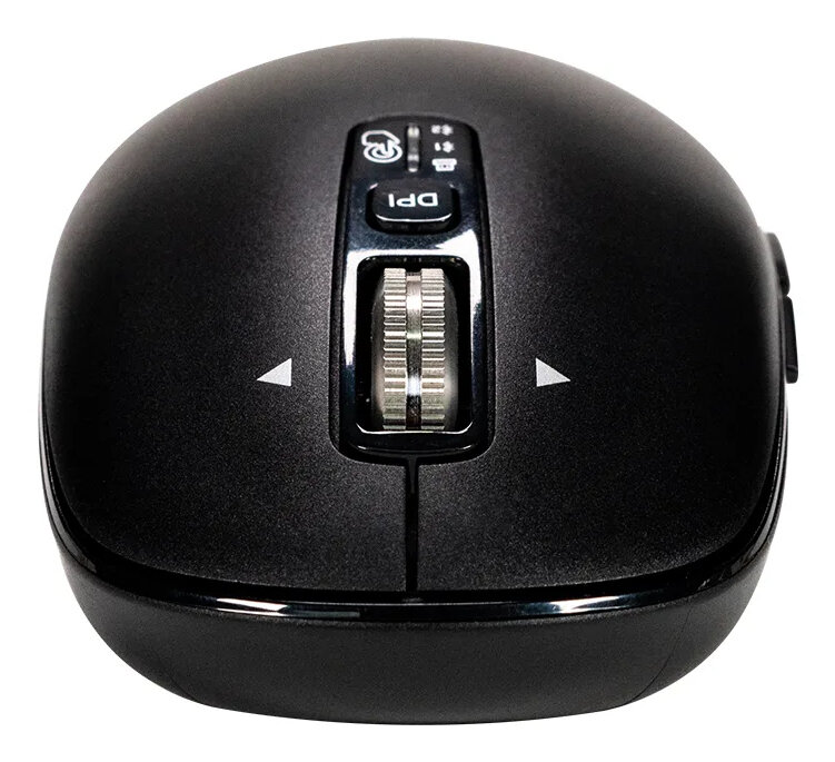 Mouse Inalámbrico Naceb Technology Óptico Ls1 6 Botones 3200Dpi Bluetooth Negro Na-0131N