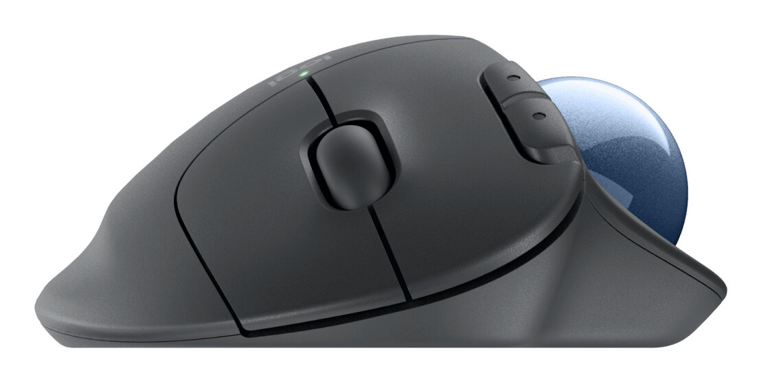 Mouse Logitech Ergo M575S 5 Botones 2000 Dpi Trackball Inalámbrico Rf Negro 910-007031