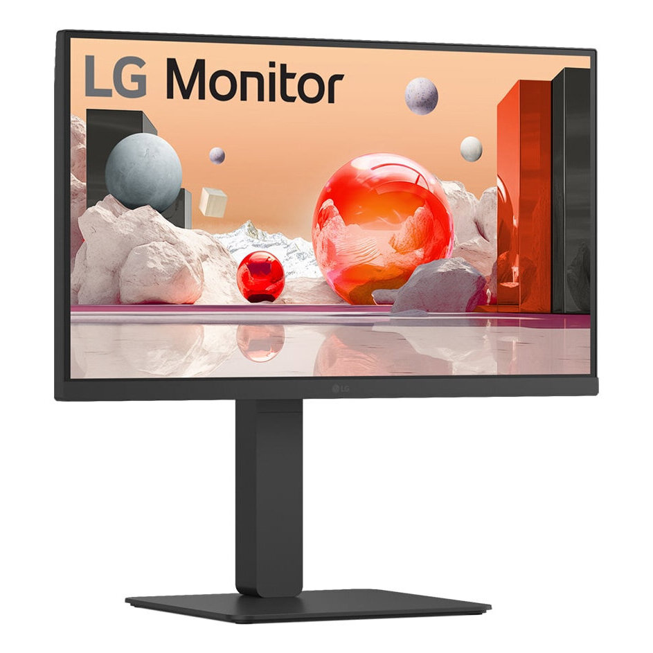 Monitor Lg Full Hd 24" 100Hz 5Ms Hdmi Dp Negro 24Ba650-B.Awm