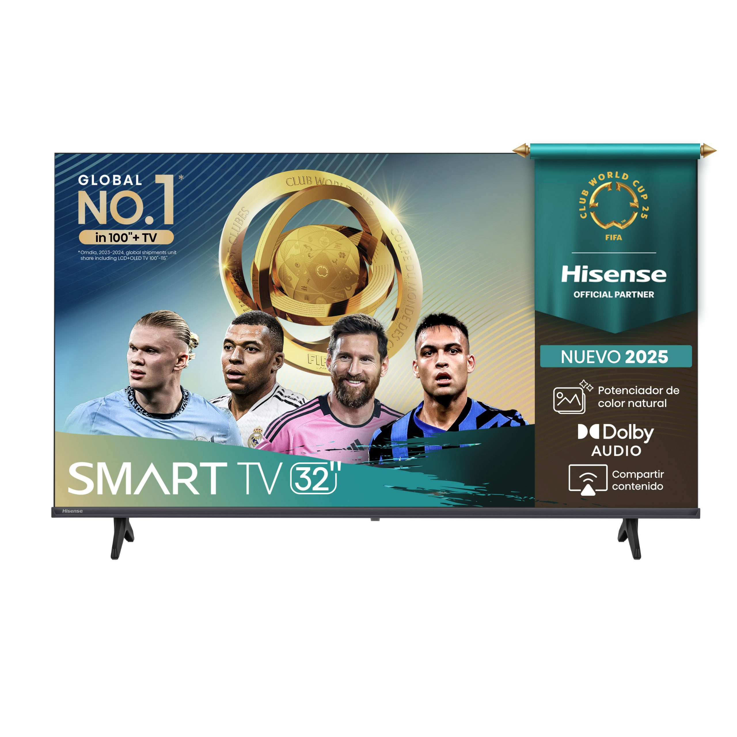 Smart Tv Hisense 32A4Nv 32" Hd Hdmi Usb Sistema Operativo Vidaa