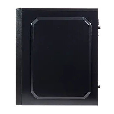 Gabinete Evotec Oslo Ev-1023 Mini-Tower Micro-Atx Con Fuente De Poder Instalado 500W Negro