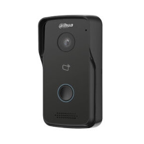 Frente De Calle De Videoportero Dahua Technology Con Altavoz Alámbrico Negro Vto2111D-P-S2