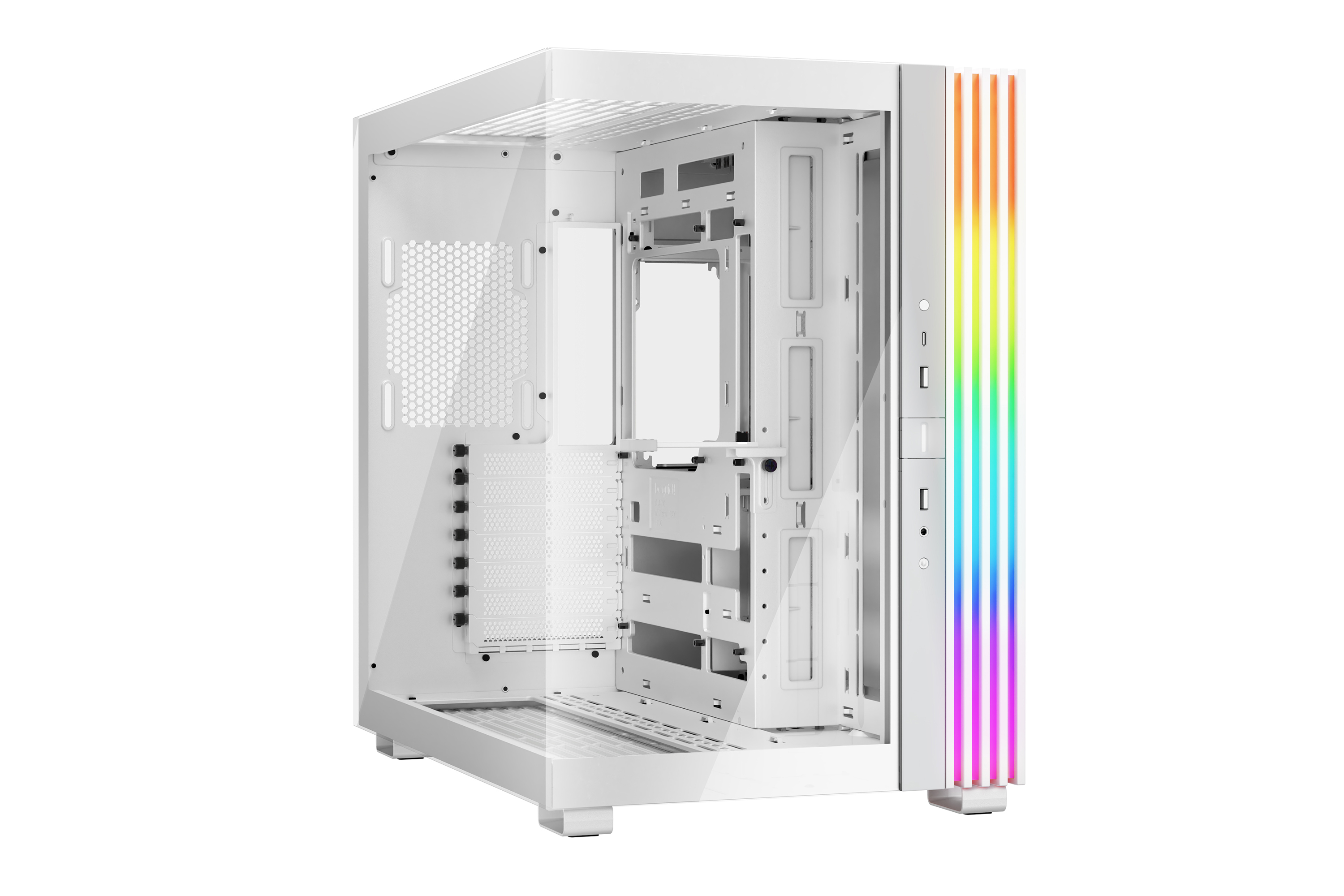Gabinete Be Quiet! Light Base 600 Dx Bgw66 Argb Midi-Tower Atx Blanco