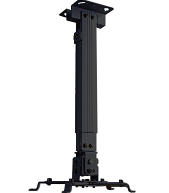 Soporte De Proyector Brobotix De Techo Expandible De 63Cm A 100Cm Hasta 10Kg Negro 6006764