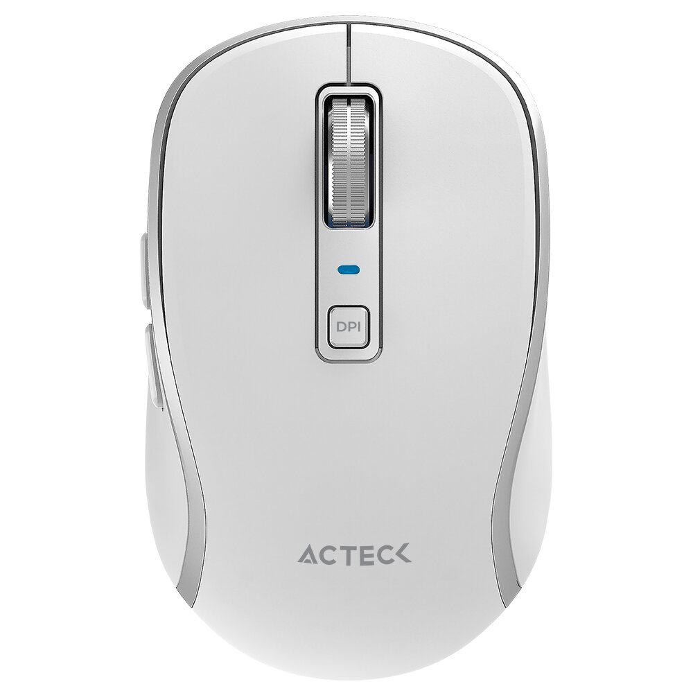 Mouse Inalambrico Acteck Óptico Optimize Trip Pro Mi580 6 Botones 1600Dpi Rf Blanco Ac-939607