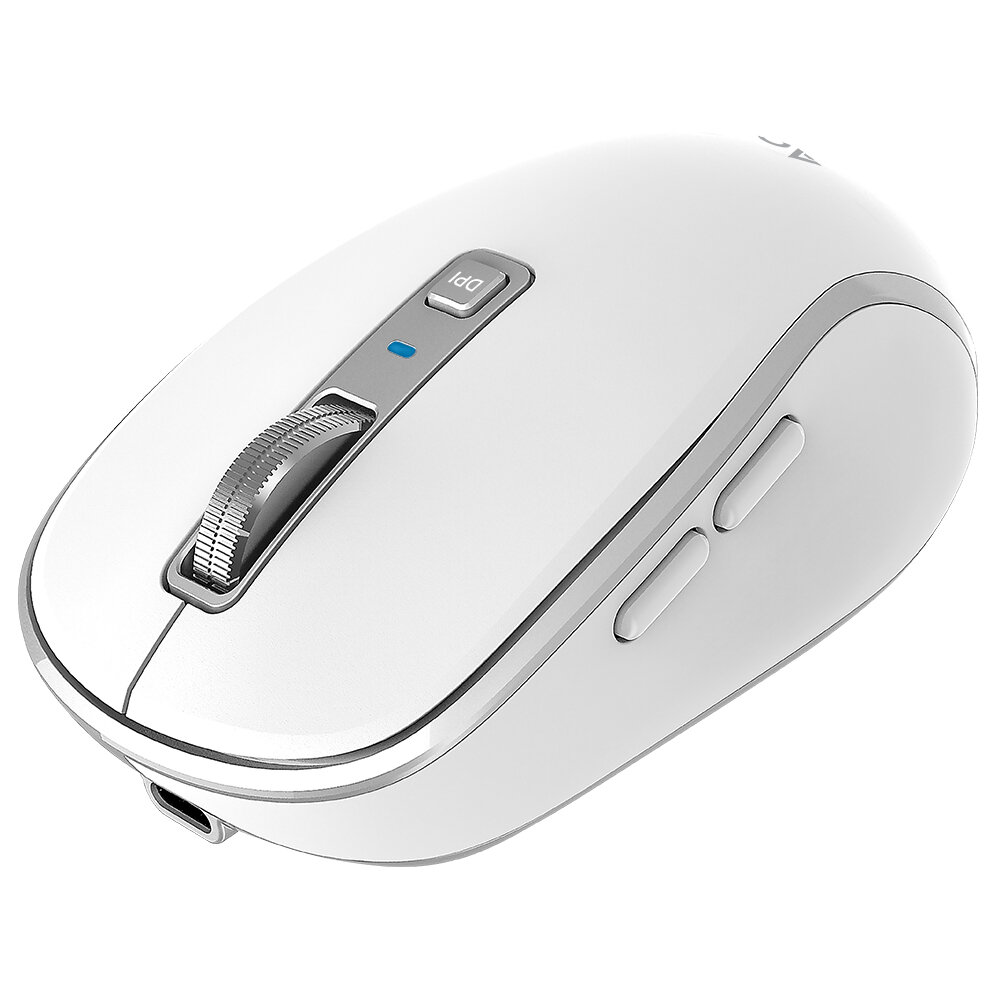Mouse Inalambrico Acteck Óptico Optimize Trip Pro Mi580 6 Botones 1600Dpi Rf Blanco Ac-939607