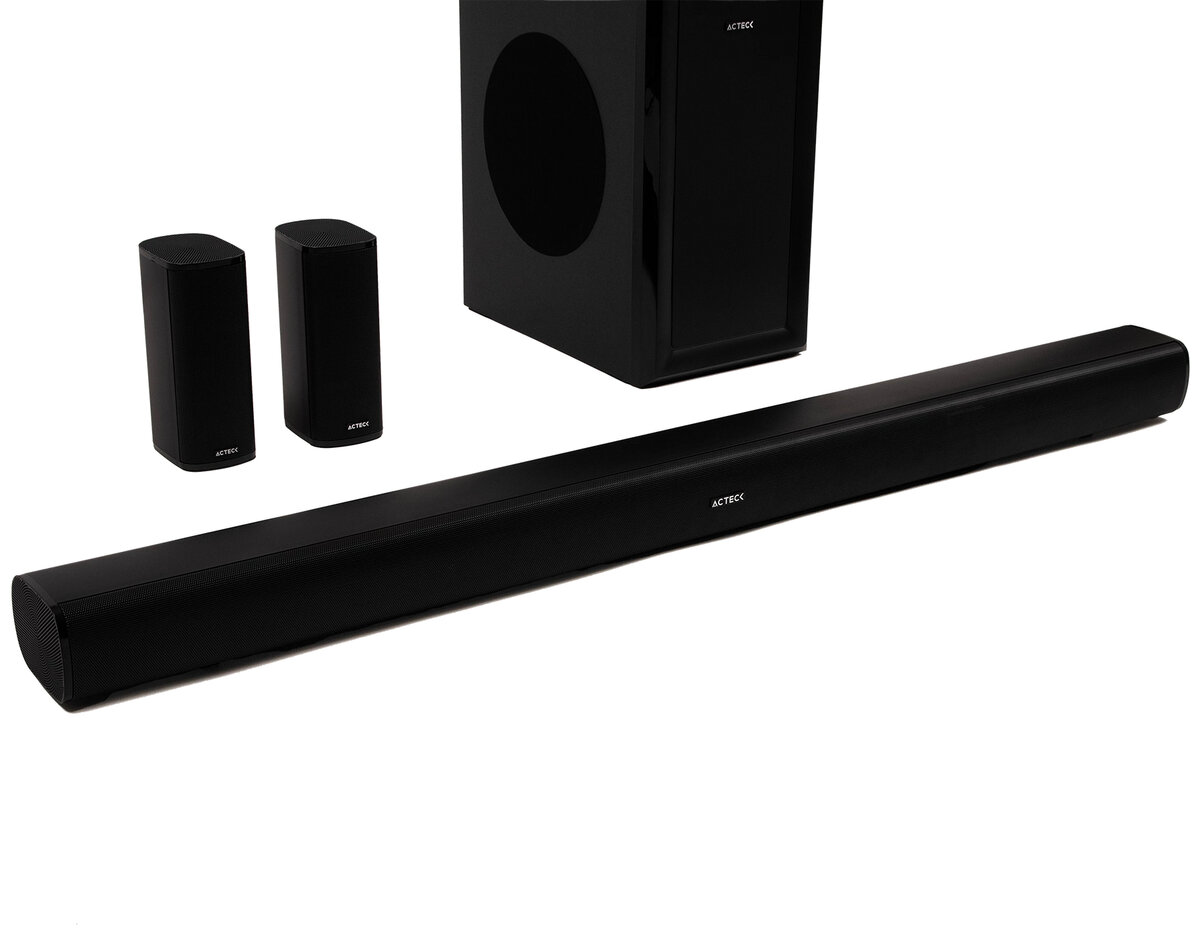 Teatro En Casa Acteck Dynamic Stage Bs700 5.1 Canales Dolby 180W Bt 5.3 Usb-A Hdmi Ac-941365