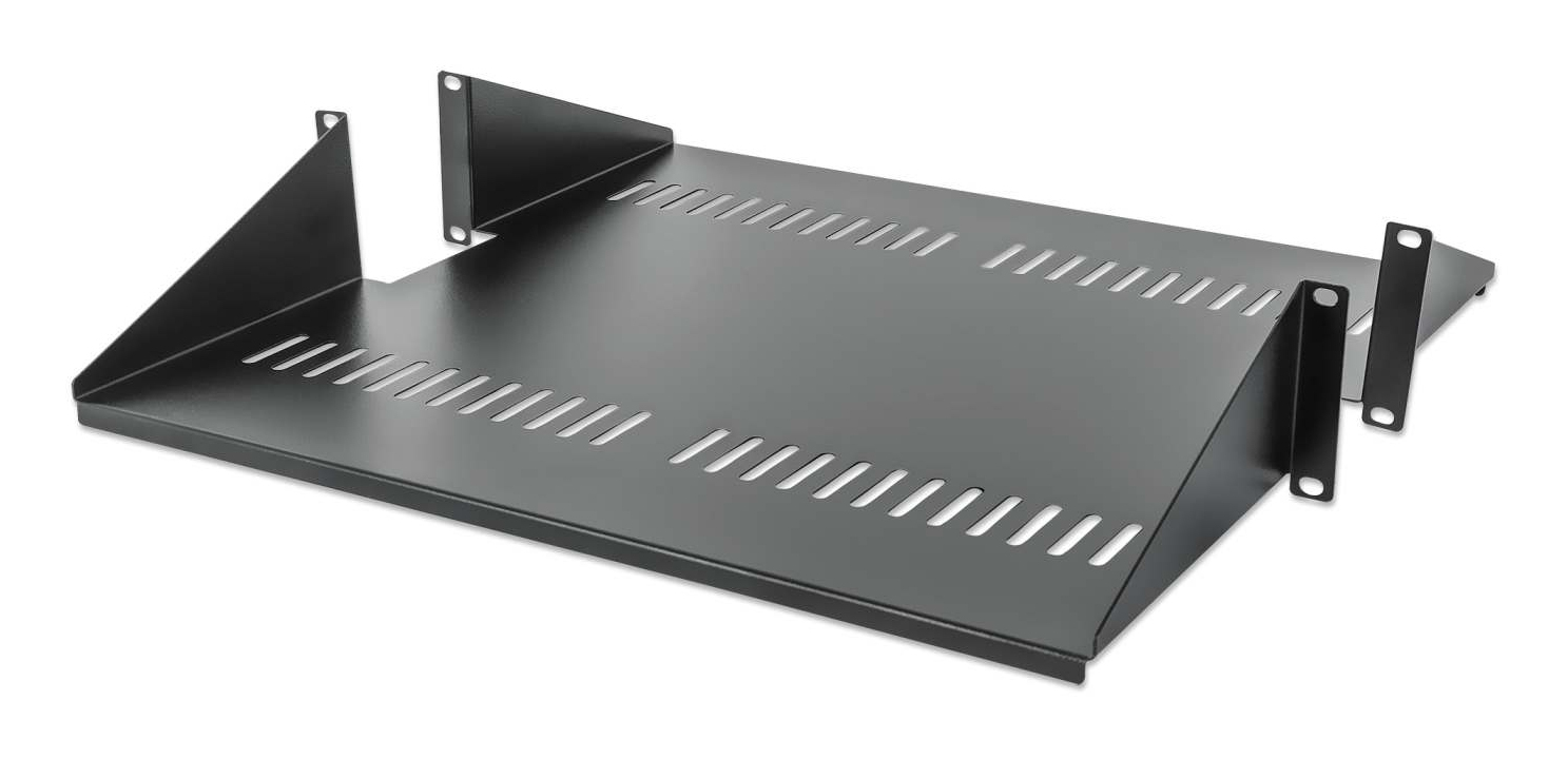 Charola Para Rack Intellinet 19" Doble Lado 2U 45Cm Máximo 25Kg 714877