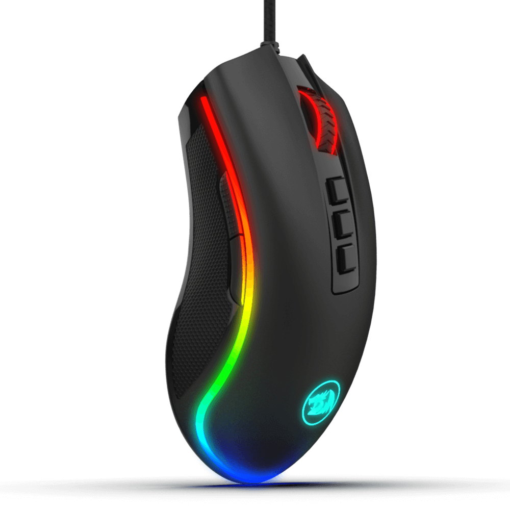 Mouse Gamer Redragon M711 Fps Cobra 100-24000 Dpi Negro Rgb