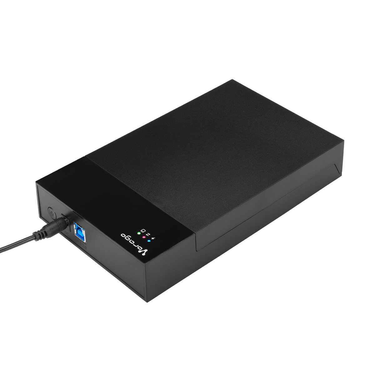 Enclosure Vorago Hdd-303 Para Discos 2.5" 3.5" Hasta 16Tb 6Gbps Sata Plug & Play Usb 3.0