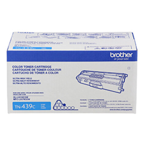 Toner Brother Cyan Tn439C Ultra Alto Rendimiento 9000 Paginas