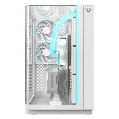 Gabinete Gamer Balam Rush Tank Curve 7800 Media Torre Blanco Br-941563