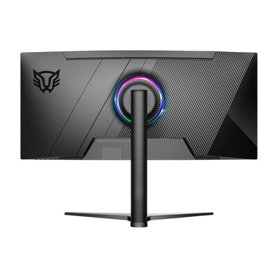 Monitor Gamer Curvo Balam Rush Extreme Earth Plus Mgm34P 34" Uwqhd 165Hz Negro Br-942539