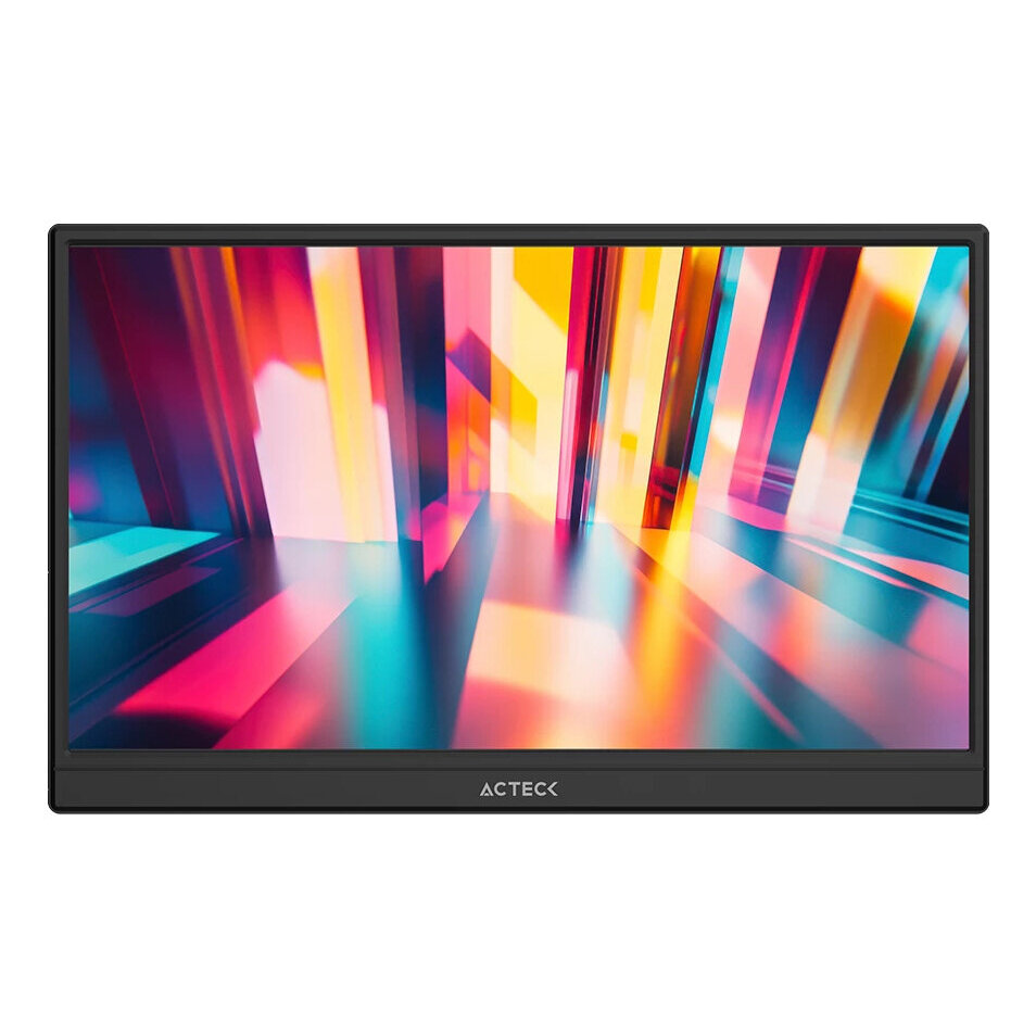 Monitor Portatil Acteck Linkpad Lp15Y 15.6" Ips Fhd 1920X1080 4Ms 60Hz Usb-C Negro Ac-943093