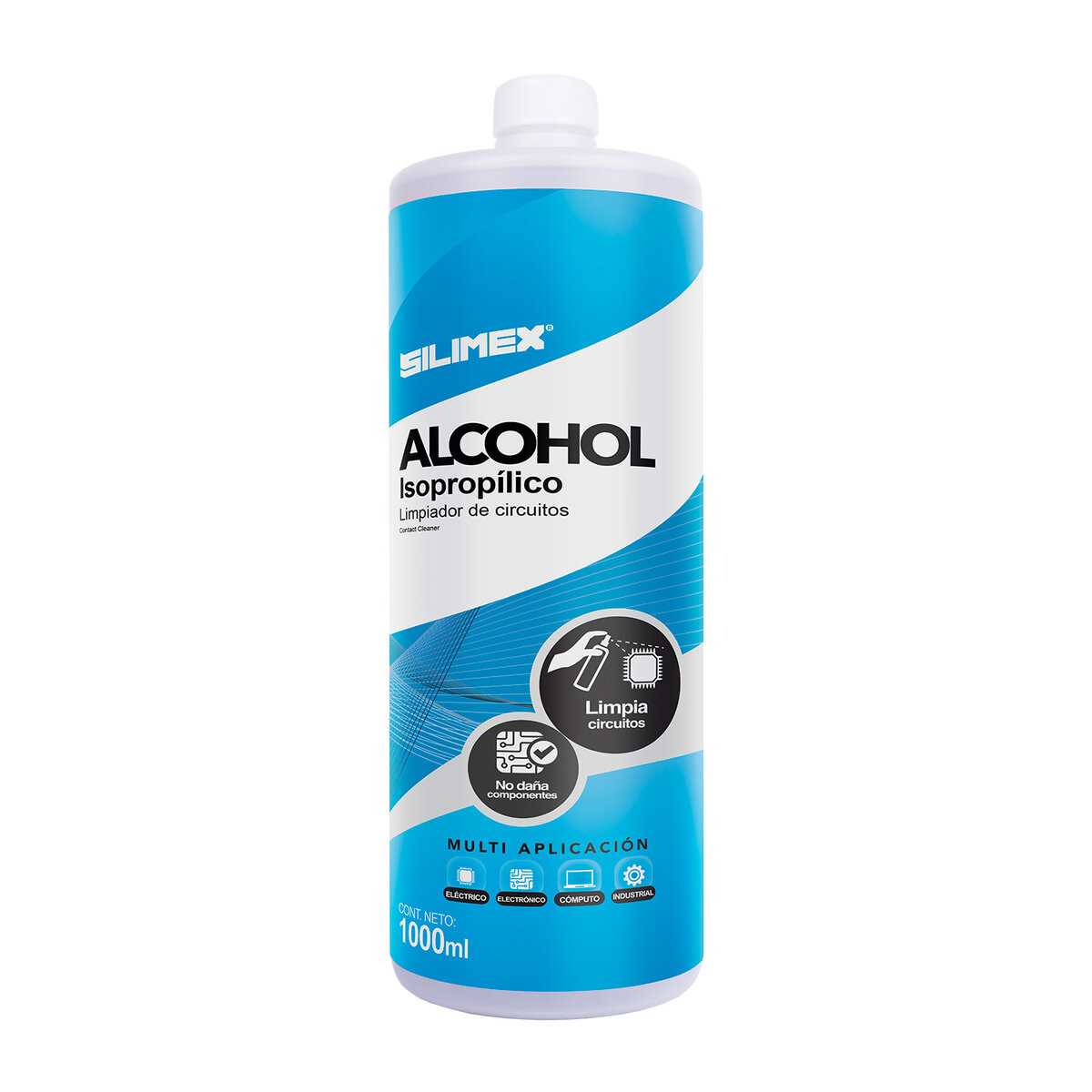 Alcohol Isopropilico Silimex 750300219650 1Litro