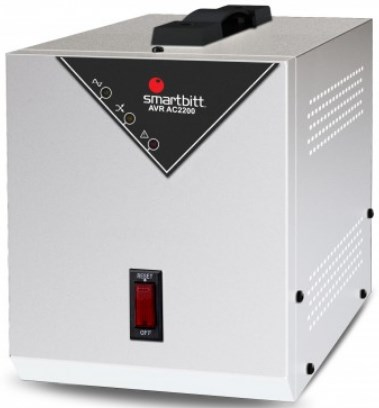 Regulador Voltaje Smartbitt (Sbavrc2000) 2000Va/1200 Watts 4 Contactos