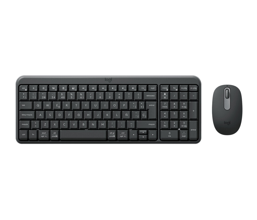 Kit Logitech Mk250 Bluetooth Ratón Incluido Grafito 920-013513