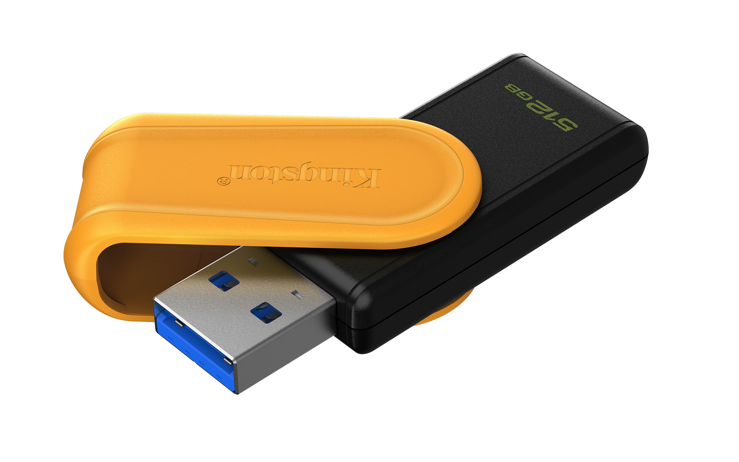 Memoria Usb Kingston Exodia S 512Gb Usb A 3.2 Gen 1 Negro/Amarillo Dtxs/512Gb