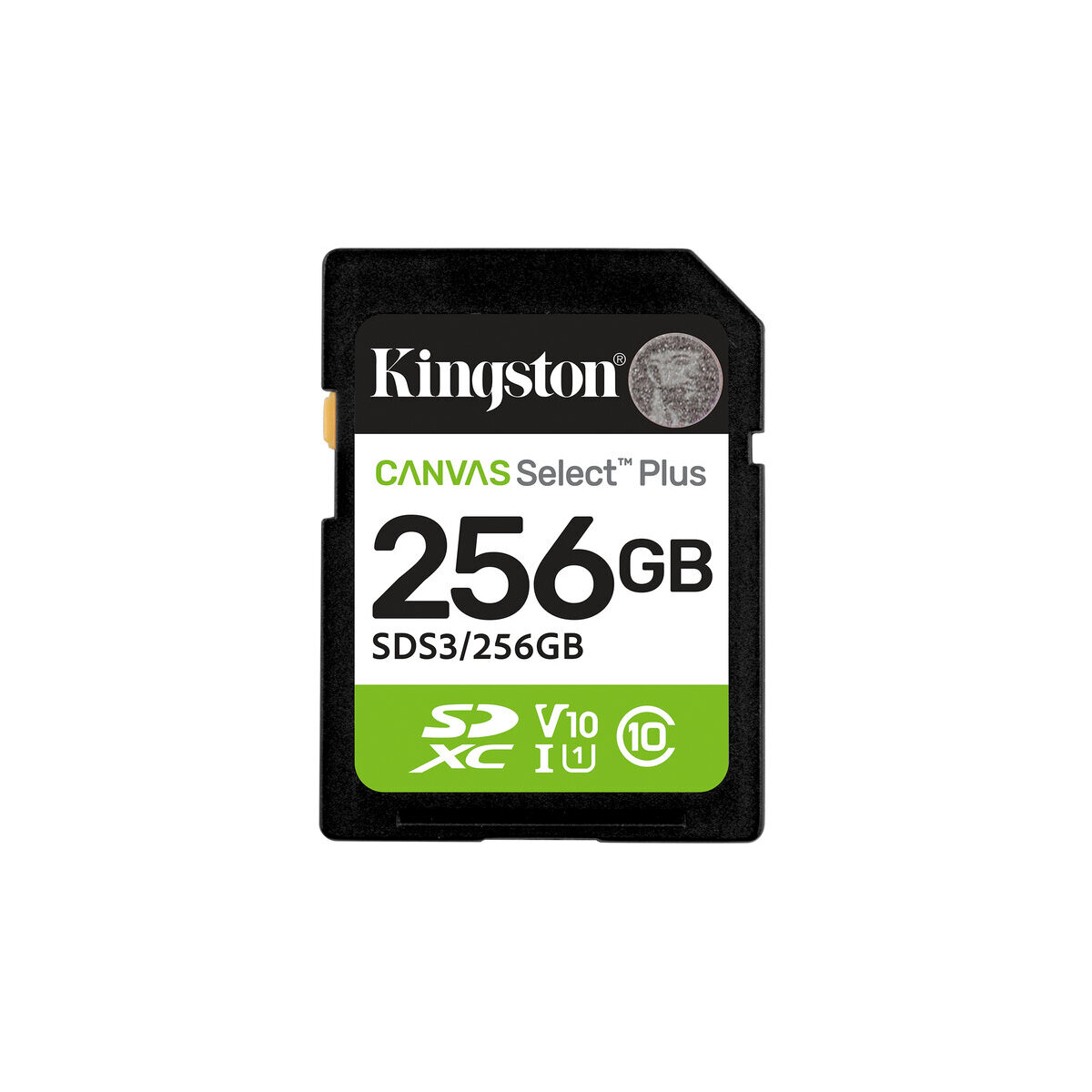 Memoria Sd Kingston Canvas Select Plus Gen3 256Gb 150Mb/S Uhs-I C10 Sds3/256Gb