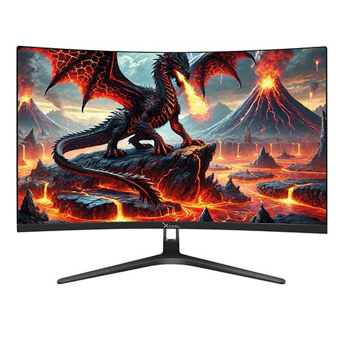 Monitor Gamer Curvo Xzeal Xz4010-2 27" Fhd 180Hz 1Ms G-Sync Freesync 1Dp 1Hdmi Negro Vesa Xzmxz47B