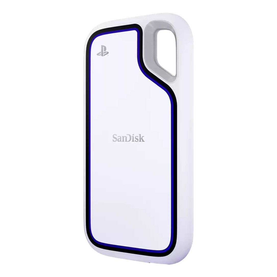 Unidad Ssd Externo Sandisk Sdssde62P-2T00-G25 2Tb Usb Tipo C 1000Mb/S Blanco Sdssde62P-2T00-G25