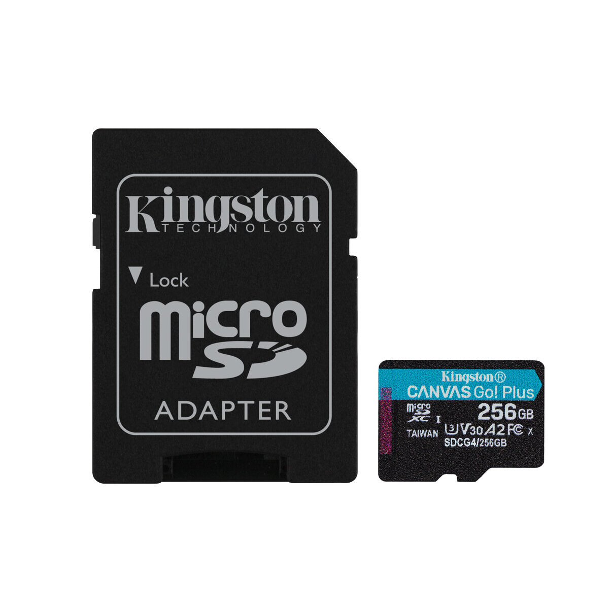 Memoria Micro Sdxc Kingston Canvas Go Plus Gen4 256Gb 200Mb/S A2 U3 V30 Sdcg4/256Gb