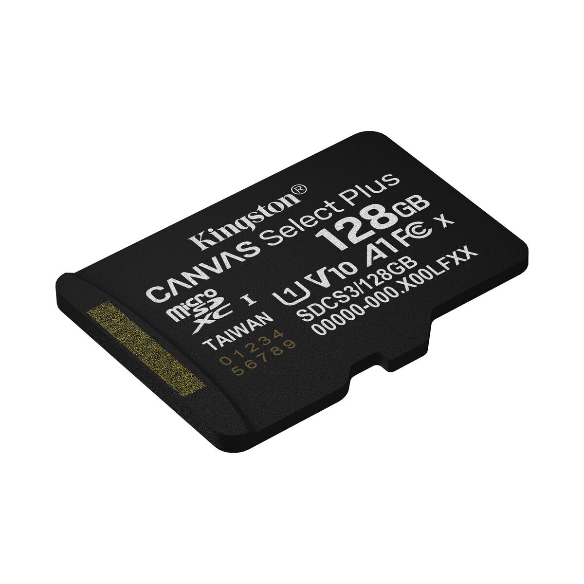 Memoria Micro Sdxc Kingston Canvas Select Plus Gen3 128Gb 150Mb/S A1 Sdcs3/128Gbsp