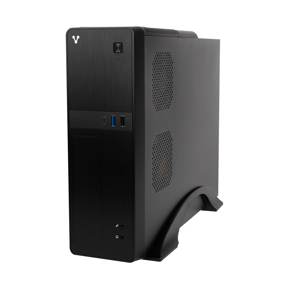 Computadora Vorago Slimbay 5 Intel Core I5 14400 16Gb 500Gb M.2 Win Trial Negro Sb5 I5 14400-Tr-5