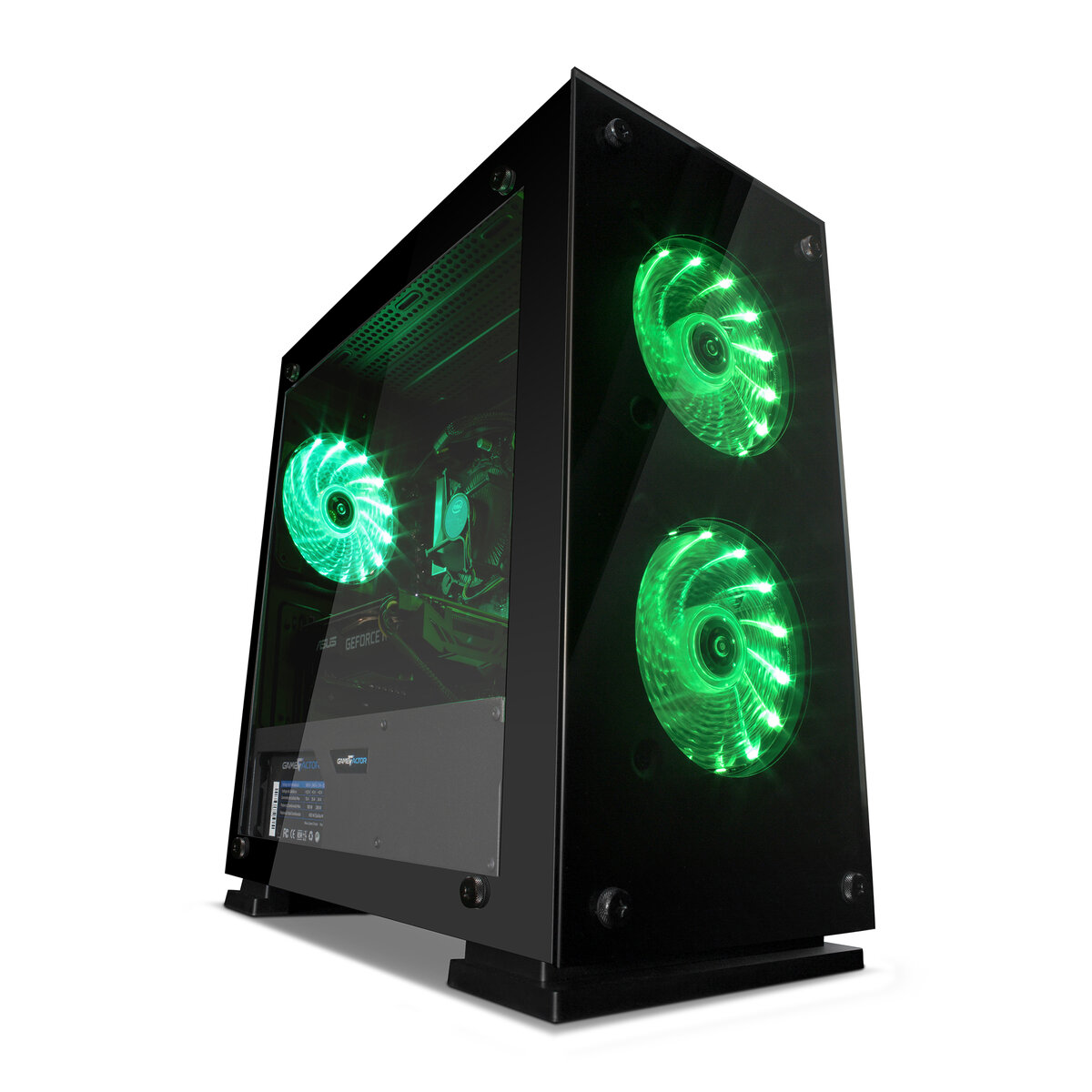 Pc Gamer Game Factor Csg550 Intel Core I5 11400 8Gb 1Tb Ssd Win Prueba Negro Csg550 I5 11400-Tr-2