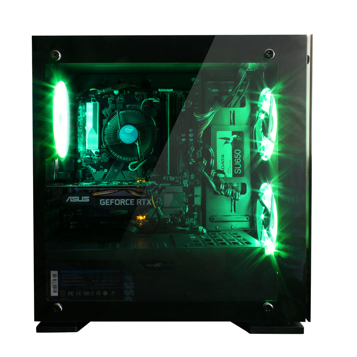 Pc Gamer Game Factor Csg550 Intel Core I5 11400 8Gb 1Tb Ssd Win Prueba Negro Csg550 I5 11400-Tr-2
