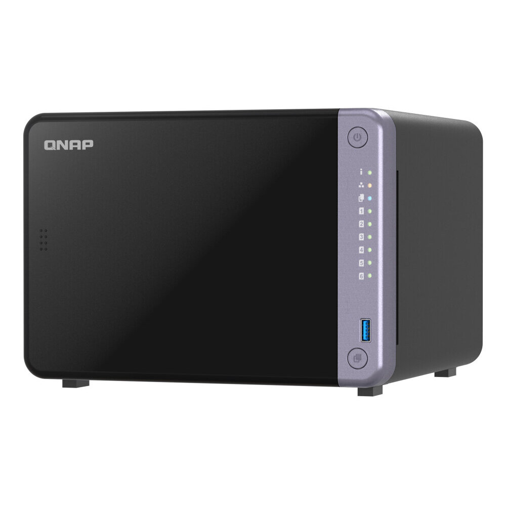 Servidor Qnap Ts-632X-4G Annapurna Alpine Al-524 4C 4Gb Ddr4 6Bahías 2.0Ghz Sfp+10Gbe Ts-632X-4G
