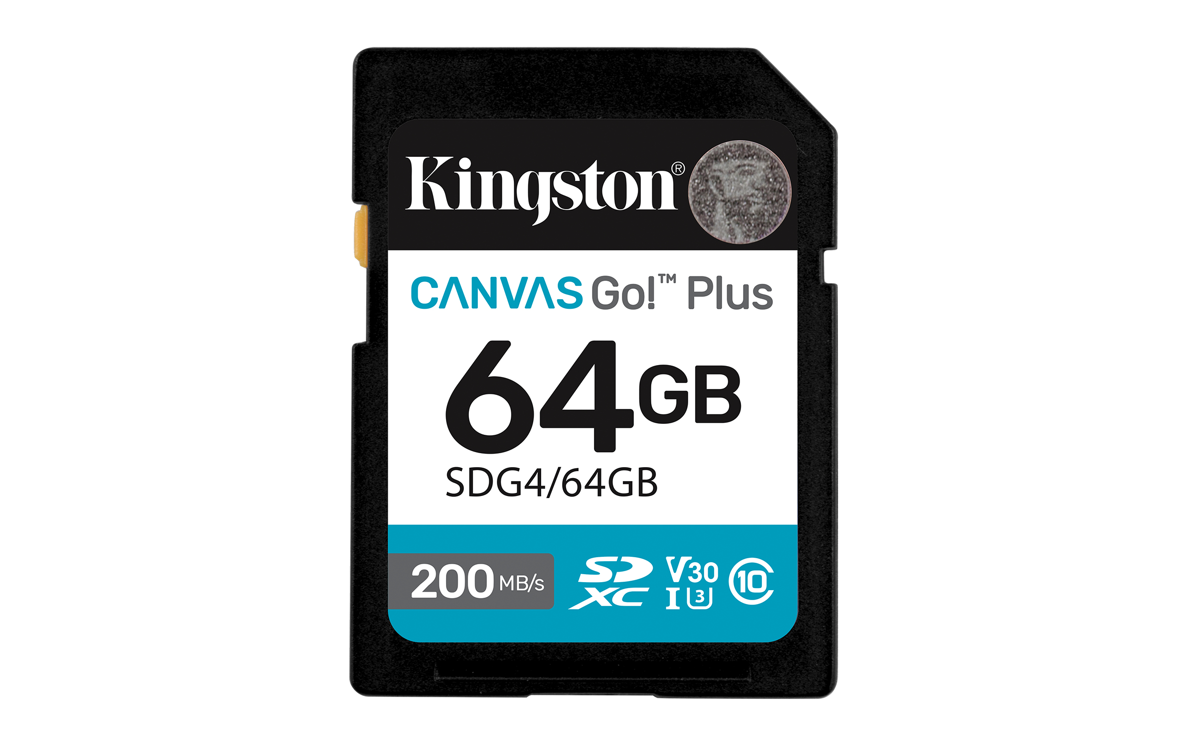 Memoria Sdxc Kingston Canvas Go Plus 64Gb 200Mb/S Uhs-I V30 Sdg4/64Gb
