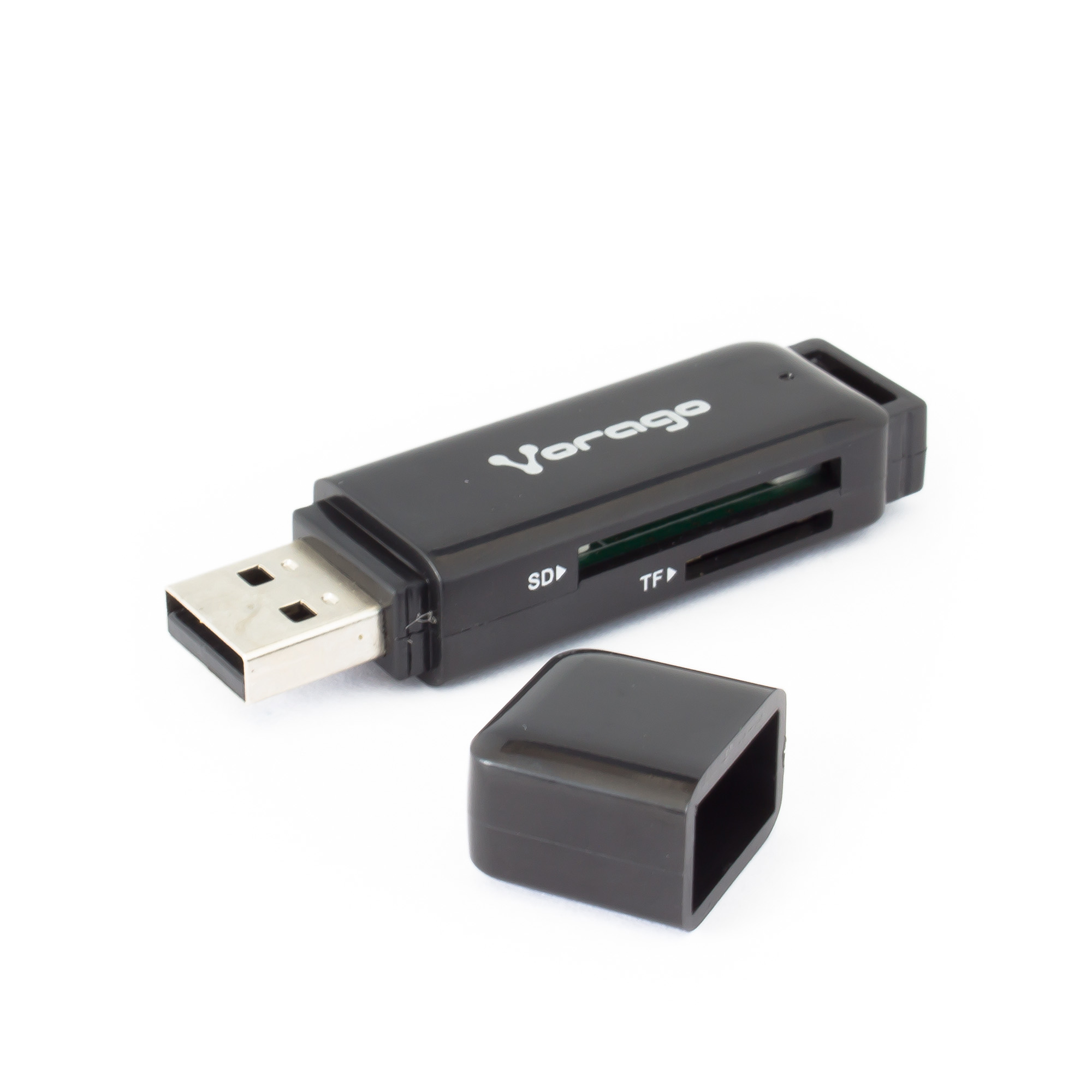 Lector Memorias Vorago Cr-100 Sd/T-Flash/Msd/Sdhc/Mmc/Sd/Xc Slim