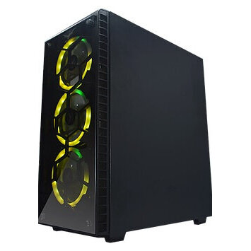 Gabinete Gamer Naceb Hydra Rgb Panel Lateral Cristal