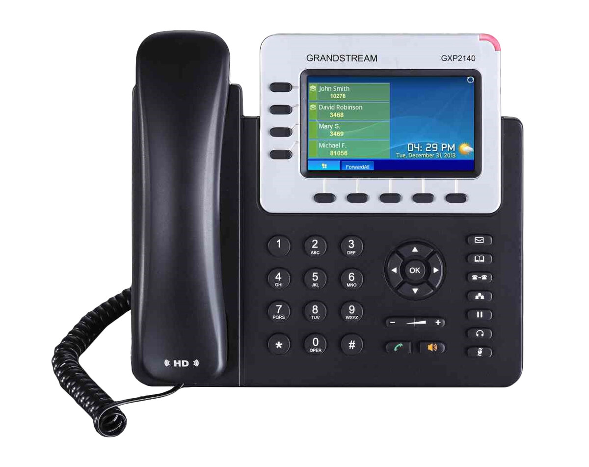 Telefono Ip Grandstream Gxp2140 4.3'' 4 Lineas